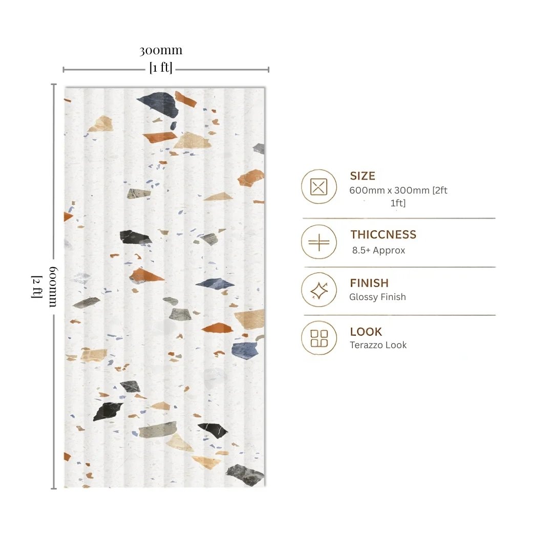 Terazo Baige Concept Kitchen Tiles - My Home Studio